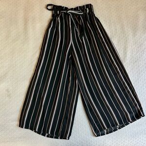 Wide Leg Cullote Pants